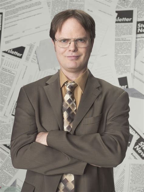 Dwight immediately turns on him and eviscerates him, saying, "You pathetic, short little man. You don't have any friends or any family or any land." Even for a roast, that's brutal, especially for ...